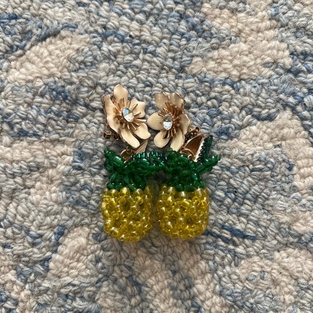 Pineapple earrings